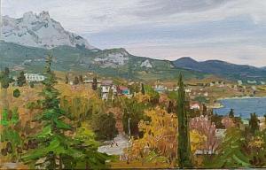  Крым. Вид с Алурки на Ай-Петри